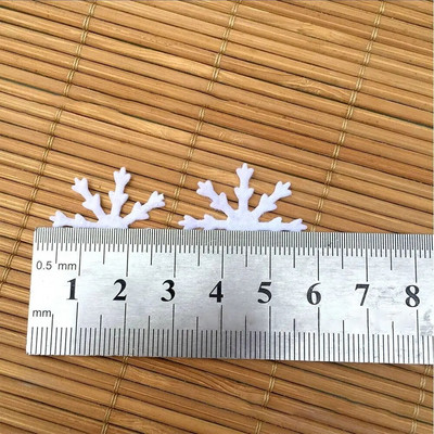 500gab Jaungada ballītes sienas uzlīmes ornaments logs Priecīgus Ziemassvētku aplikācijas Ziemassvētku dekors baltas sniegpārsliņas neaustas uzlīmes