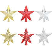 Zvjezdice na vrhovima božićnog drvca od 20 cm izdubljene Rekviziti za ukrašavanje božićnog drvca Novogodišnji božićni praznični darovi