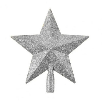 15 εκ. Star Tree Topper Glitter Golden Powder Διάταξη Σκηνής Επαναχρησιμοποιήσιμη Πεντάκτινη Διακόσμηση Αστέριου Χριστουγεννιάτικου Δέντρου Προμήθειες πάρτι