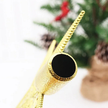 Χριστουγεννιάτικο δέντρο 15 εκ. Χρυσό Glitter Top PVC Star Χριστουγεννιάτικα στολίδια για το σπίτι Χριστουγεννιάτικα στολίδια Navidad Πρωτοχρονιά 2023 Noel