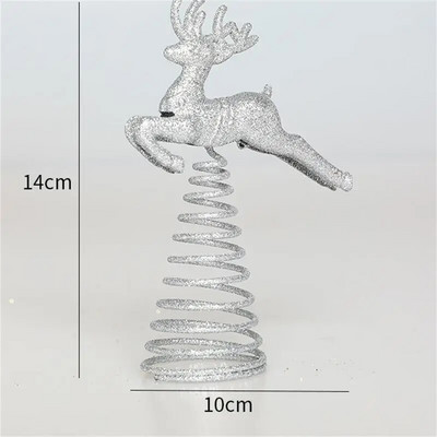 Vrh božićnog drvca Zvjezdica Krošnja drvca za božićno drvce Dekoracija svjetlucavih zvjezdanih ukrasa Potrepštine za zabavu Dječje igračke Globalno