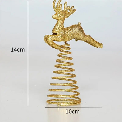 Vrh božićnog drvca Zvjezdica Krošnja drvca za božićno drvce Dekoracija svjetlucavih zvjezdanih ukrasa Potrepštine za zabavu Dječje igračke Globalno