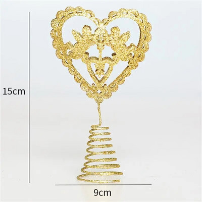 Vrh božićnog drvca Zvjezdica Krošnja drvca za božićno drvce Dekoracija svjetlucavih zvjezdanih ukrasa Potrepštine za zabavu Dječje igračke Globalno