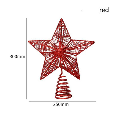 Vrh božićnog drvca Zvjezdica Krošnja drvca za božićno drvce Dekoracija svjetlucavih zvjezdanih ukrasa Potrepštine za zabavu Dječje igračke Globalno