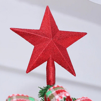 Χριστουγεννιάτικο δέντρο 15/20 εκ. Κορυφαίο αστέρι Χρυσό Κόκκινο 3D Πέντε σημείων Αστέρι Τραπεζιού Σπιτιού Διακόσμηση Χριστουγεννιάτικου Δέντρου Πρωτοχρονιάτικα Χριστουγεννιάτικα στολίδια