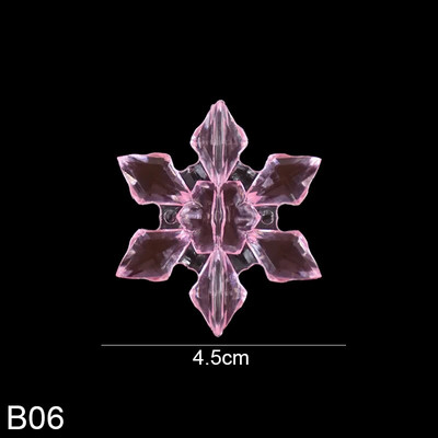 10 vnt krištolo akrilo snaigės kalėdiniai papuošalai skaidrūs snaigė Kalėdų eglutė kabantis pakabukas žiemos vakarėlio namų dekoras