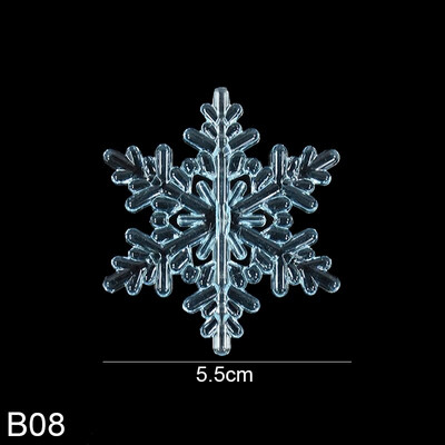 10 vnt krištolo akrilo snaigės kalėdiniai papuošalai skaidrūs snaigė Kalėdų eglutė kabantis pakabukas žiemos vakarėlio namų dekoras