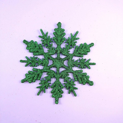 12 gab Ziemassvētku rotājumi mājām 10 cm plastmasas sniegpārsliņas Ziemassvētku eglīšu rotājumi sniegpārsliņas daudzkrāsaini Ziemassvētku rotājumi