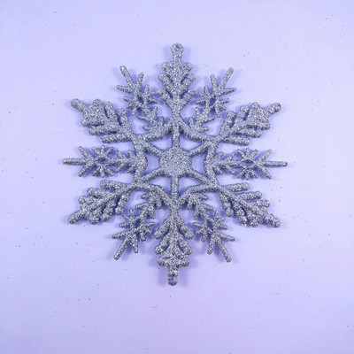 12 gab Ziemassvētku rotājumi mājām 10 cm plastmasas sniegpārsliņas Ziemassvētku eglīšu rotājumi sniegpārsliņas daudzkrāsaini Ziemassvētku rotājumi