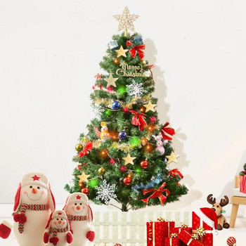 Χριστουγεννιάτικο δέντρο Top Glitter Gold Silver Star Χριστουγεννιάτικο δέντρο Χριστουγεννιάτικη διακόσμηση για το σπίτι 2023 Natal New Year 2024