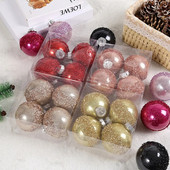Kreativni dizajn Božićna kuglica Blagdanski raspored mjesta za rođendan Dekoracije Božićni ukras Poklon kuglica