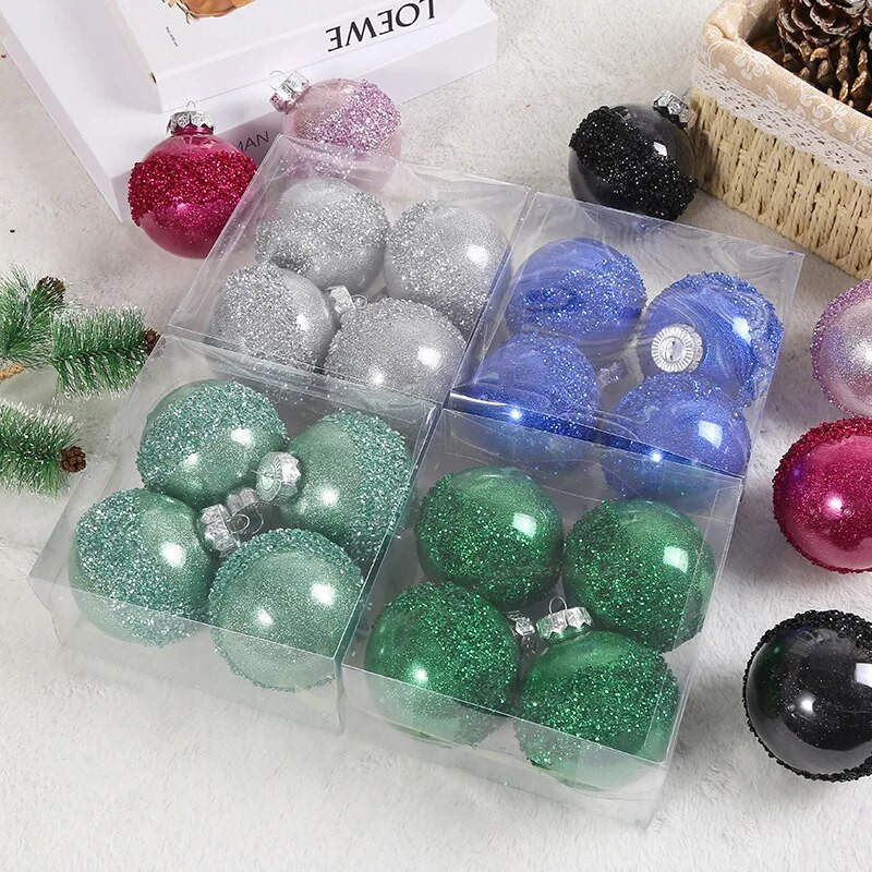 Kreativni dizajn Božićna kuglica Blagdanski raspored mjesta za rođendan Dekoracije Božićni ukras Poklon kuglica