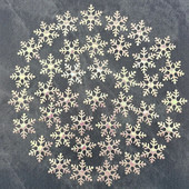 (200 kom/pakiranje) Božićne pahuljice širine 30 mm Konfeti Umjetni snijeg Božićni ukrasi za drvce Dekoracije za kućnu zabavu Vjenčanje