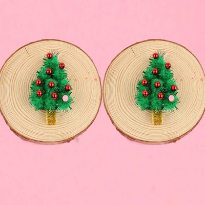 2 božićna svjetlucava mašna crtani los Božićno drvce blagdanski darovi Slatka božićna ukosnica dodaci za kosu