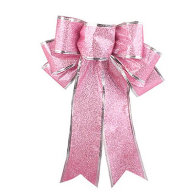 Veliki božićni ukras s mašnom, vintage mašna, vrpca, privjesak, vijenac za božićno drvce, viseći ukrasi za kućnu zabavu