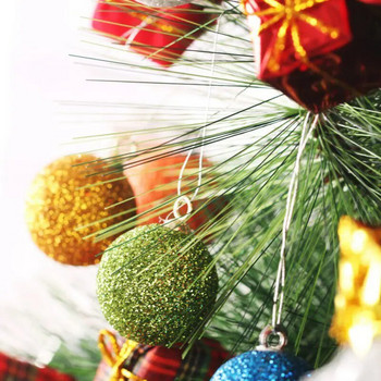 12 бр. 3 см коледна топка Украса за коледна елха Орнаменти за домашен декор Хелоуин Нова година Аксесоари за топка с висулка Navidad