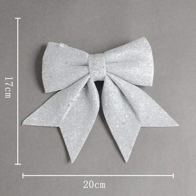 Božićne mašne Diy Dekoracije za zabave Ukrasi za božićno drvce Privjesci Poklon kutije Pribor