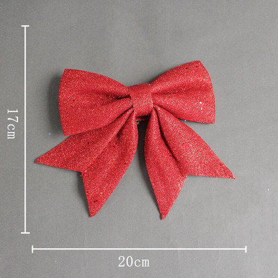 Božićne mašne Diy Dekoracije za zabave Ukrasi za božićno drvce Privjesci Poklon kutije Pribor