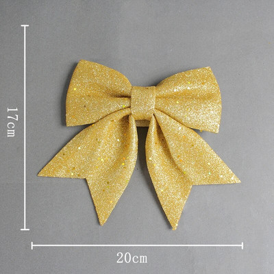 Božićne mašne Diy Dekoracije za zabave Ukrasi za božićno drvce Privjesci Poklon kutije Pribor