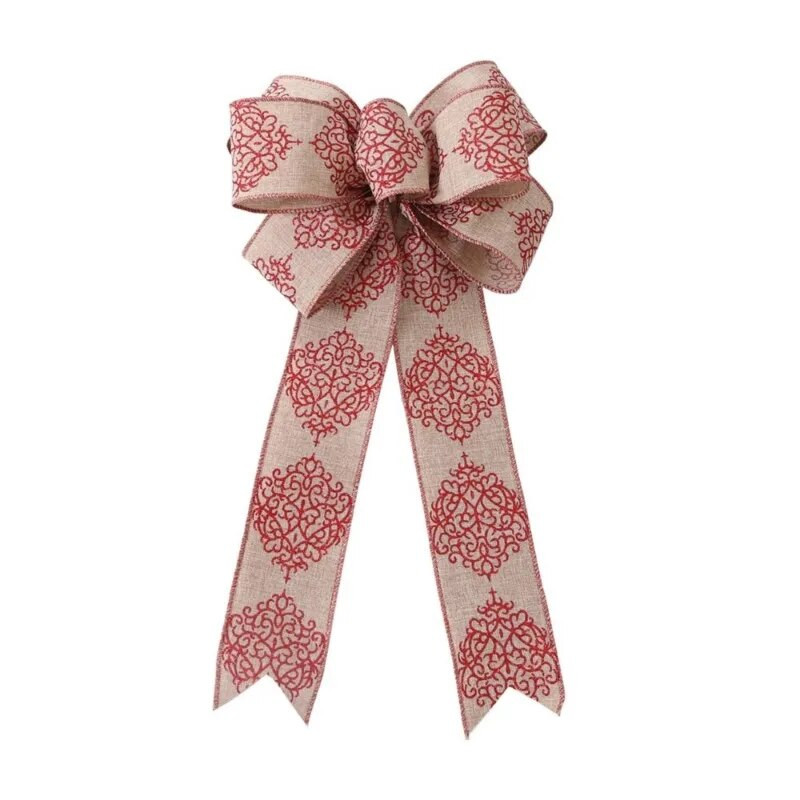 Božićni ukrasi 43CM leptir mašna za božićno drvce Dekoracija božićnih potrepština za Dan zahvalnosti Novogodišnja 2024. dekoracija Božićne leptir mašne