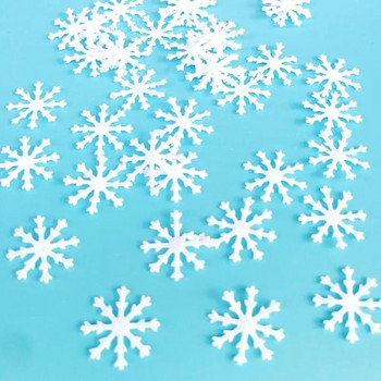 300 τεμ./Παρτίδα Χριστουγεννιάτικη διακόσμηση με νιφάδες χιονιού Glitter κομφετί Τραπέζι κομφετί Φωτογραφικά στηρίγματα Προμήθειες για το χριστουγεννιάτικο φεστιβάλ