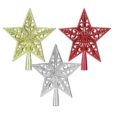 Jõulupuu Topper kaasaskantav jõulupuu Top Star korduvkasutatavad loomingulised puuripatsid, dekoratiivne jõuluehe puule