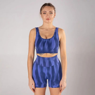 2vnt Moteriškas besiūlis jogos rinkinys, dviejų dalių komplektas, moteriška apranga, sportinė apranga, moteriškas kostiumas aukštu juosmeniu, sportinė liemenėlė, antblauzdžiai, kūno rengybos treniruokliai