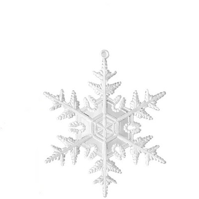 Műanyag hópelyhek mesterséges szimulációja Otthoni karácsonyfadíszítés Winter Wonderland party dekoráció nagyon átlátszó