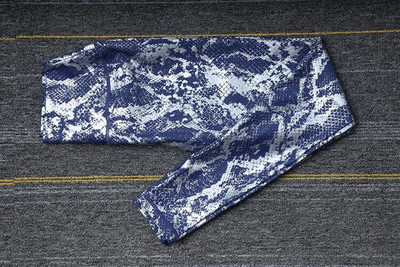 2023. Sportski grudnjak sa zmijskim uzorkom Odijelo za fitness Ženski komplet za jogu Kratka majica bez rukava Visoki struk Tajice za teretanu Aktivna odjeća Sportska odjeća