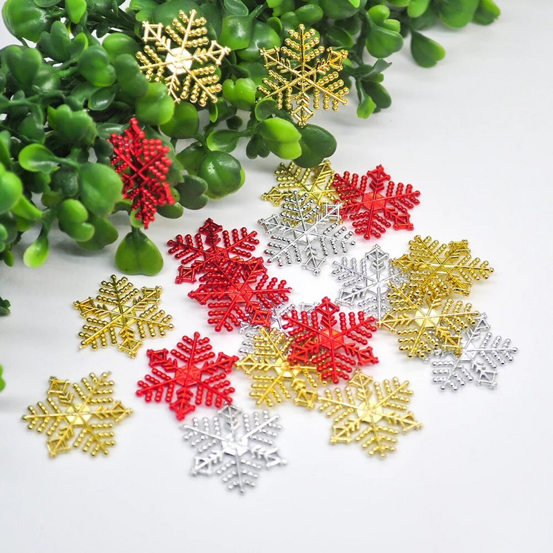 50 gab Ziemassvētku sniegpārsla stikla logs bērnu istaba Ziemassvētku sienas uzlīmes Ziemassvētku rotājumi 2021 Jaunais gads