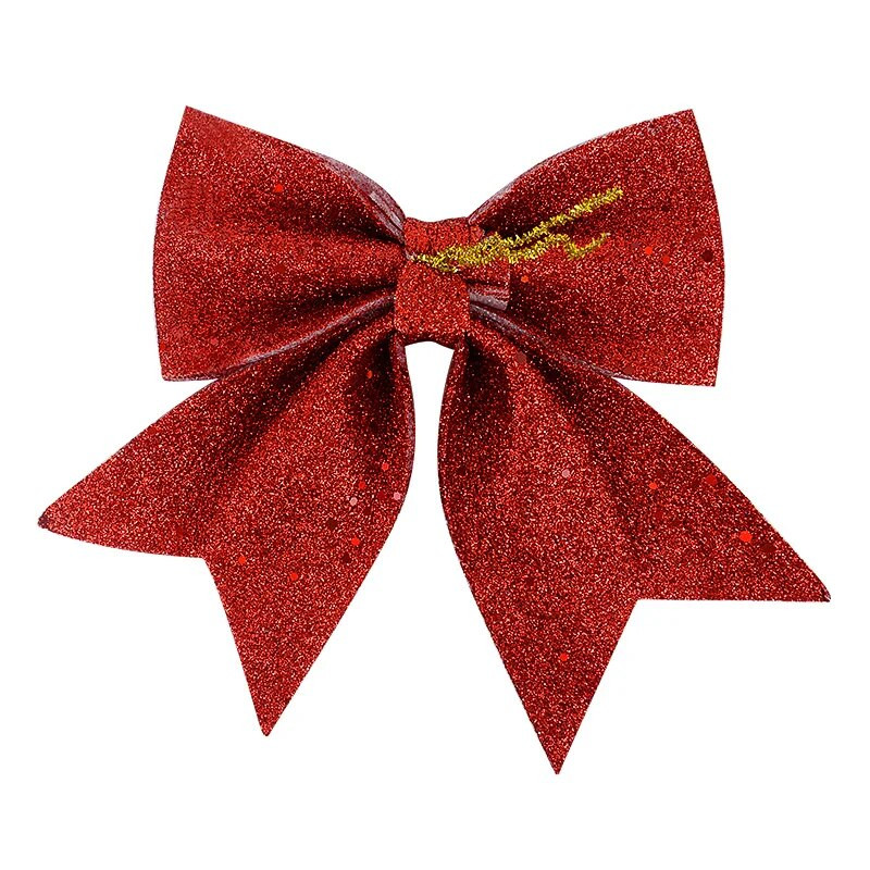 Velike mašne Božićno drvce Svjetlucavi ukrasi s mašnama DIY obrtnički vijenci Dodaci Novogodišnji božićni ukrasi Božićni pribor