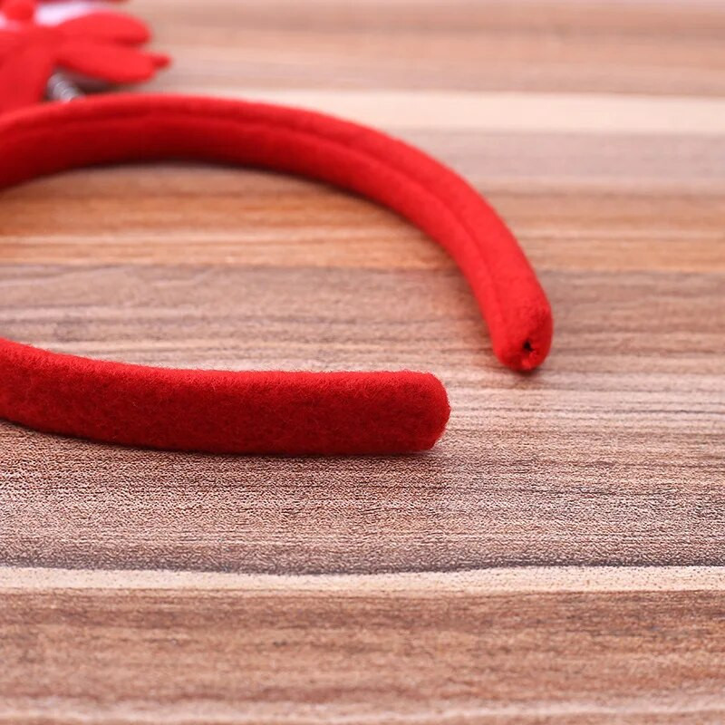 Božićne trake za glavu za djecu Rogovi Djeda Božićnjaka Dječja traka za glavu Dječja dijadema Vilenjačke uši Rogovi Noel Navidad 2024 Dodaci za kosu