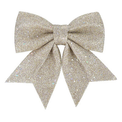 Božićna mašna Viseći ukrasi za božićno drvce DIY vijenac Bowknot Xmas Noel Navidad Decorations 2024 Nova godina Poklon Omot za poklon