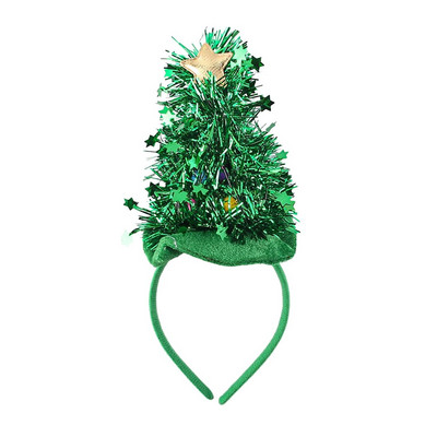 Božićni obruč za kosu po izboru sa svjetlima Personalizirani rekviziti za odijevanje Savršene božićne potrepštine Božićni ukrasi 2024.