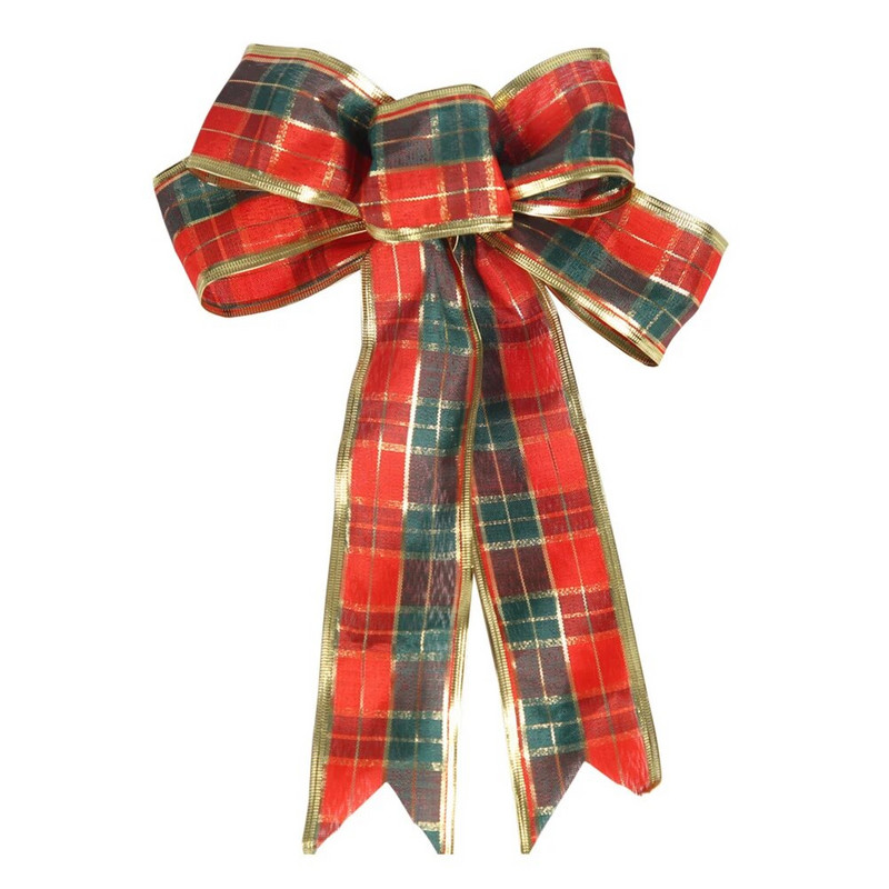 6 ks ľanová vianočná mašľa vianočná dekorácia na stromček mašľa závesné prívesky ozdoby na Nový rok Navidad Noel dekoračné potreby