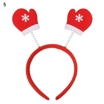 Božićne trake za glavu Pokrivala za glavu sa sobovima Slatka dječja rogova za odrasle Božićna traka za kosu Božićni ukrasi za zabavu pod maskama Cosplay