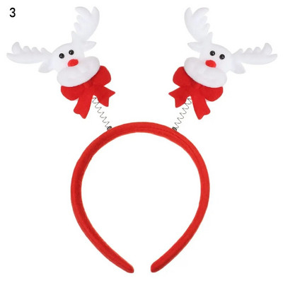 Božićne trake za glavu Pokrivala za glavu sa sobovima Slatka dječja rogova za odrasle Božićna traka za kosu Božićni ukrasi za zabavu pod maskama Cosplay