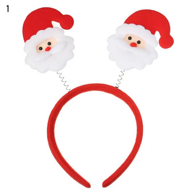 Božićne trake za glavu Pokrivala za glavu sa sobovima Slatka dječja rogova za odrasle Božićna traka za kosu Božićni ukrasi za zabavu pod maskama Cosplay