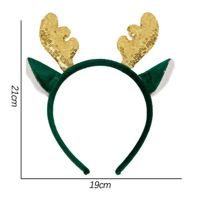 Boldog karácsonyt fejpántok Xmas Tree Deep Star Mikulás Bling Gyerekek Fejpántok Felnőtteknek Hajkiegészítők Barkácsolás karácsonyi parti dekoráció