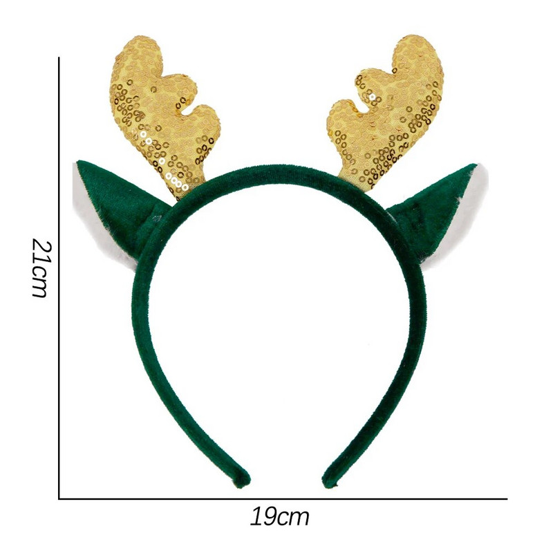 Boldog karácsonyt fejpántok Xmas Tree Deep Star Mikulás Bling Gyerekek Fejpántok Felnőtteknek Hajkiegészítők Barkácsolás karácsonyi parti dekoráció