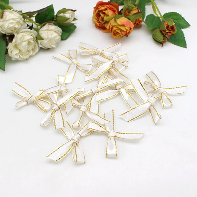 50 db/tétel karácsonyi szalag masnik barkács varrás ruházat kiegészítők haj esküvői dekoráció kézzel készített fesztivál nyakkendő