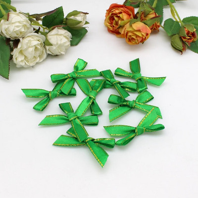 50 db/tétel karácsonyi szalag masnik barkács varrás ruházat kiegészítők haj esküvői dekoráció kézzel készített fesztivál nyakkendő