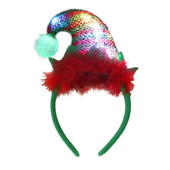 Jõuluvalgustusega peapael Jõulupäkapikupeapaelad lastele Jõulu-uusaastapidu soosib kingitusi Fotod Rekvisiidid Jõulupidu