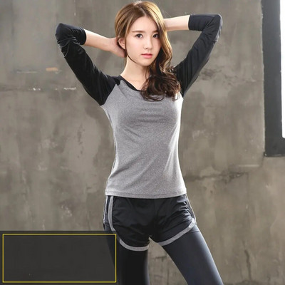 ženska sportska odjeća za jogu, trenirka, majice dugih rukava, trenirka + hlače, trčanje, trčanje, ležerno fitness, vježbanje, set za jogu, sportsko odijelo