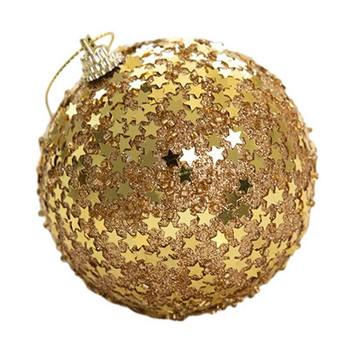 Χριστουγεννιάτικη μπάλα αφρού 8cm 1τμχ για διακόσμηση χριστουγεννιάτικου δέντρου Τελετή γάμου Νυφικό ντους Εργαλεία διακόσμησης κήπου