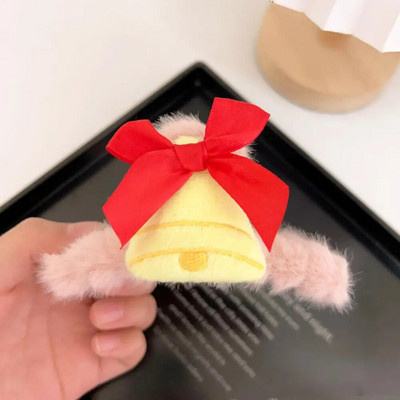 Ziemassvētku plīša matu sprādze Jauka aļņa spīļu saspraude Liela haizivs galvassega multfilma Raga galvas saite matu sprādze X-Mas dāvanu vairumtirdzniecība