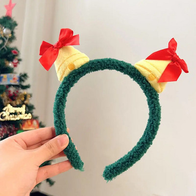 Ziemassvētku plīša matu sprādze Jauka aļņa spīļu saspraude Liela haizivs galvassega multfilma Raga galvas saite matu sprādze X-Mas dāvanu vairumtirdzniecība