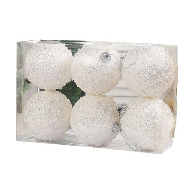 1doboz 6db karácsonyi bál karácsonyfadísz Otthon Karácsonyi akasztós medál