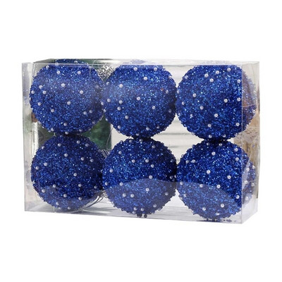 1doboz 6db karácsonyi bál karácsonyfadísz Otthon Karácsonyi akasztós medál