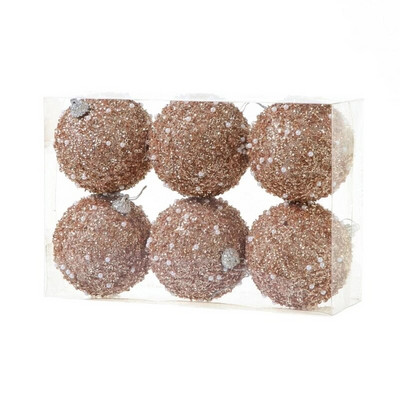 1doboz 6db karácsonyi bál karácsonyfadísz Otthon Karácsonyi akasztós medál